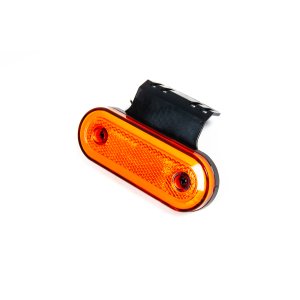 Ліхтар неоновий жовтий 12-24в. з кронштейном 0295